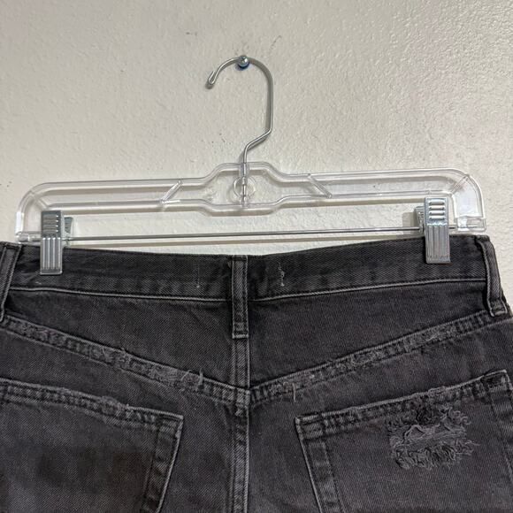 Free People Montero Black Maggie Distressed Shorts Sz 26 NWT - Picture 9 of 13